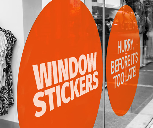 window stickers